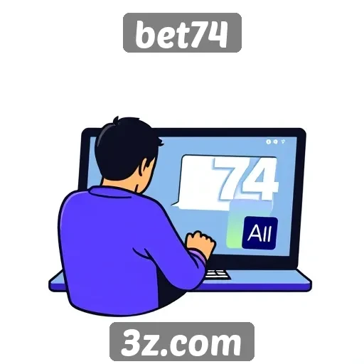 Análise da experiência do usuário no site bet74